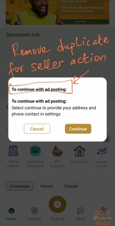 Ad check